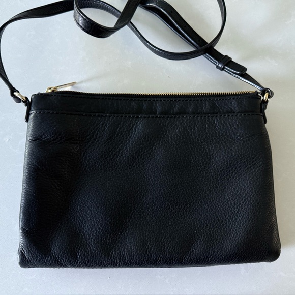 Michael Kors Black Pebbled Leather Crossbody - Picture 6 of 6